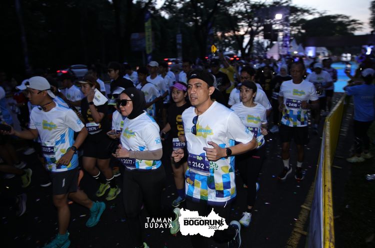 Race photo from Taman Budaya x BOGORUN 2025