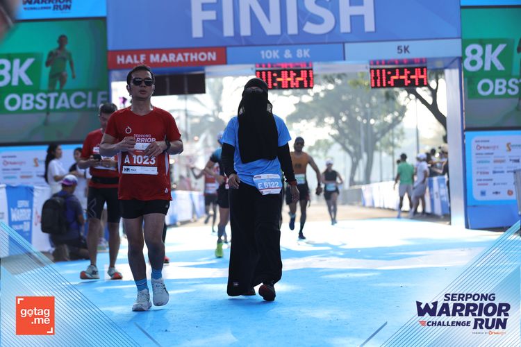 Race photo from SERPONG WARRIOR CHALLENGE RUN