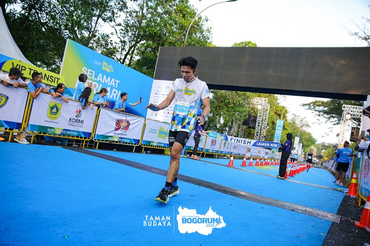 Race photo from Taman Budaya x BOGORUN 2025