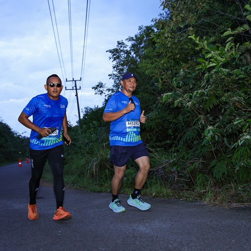 Race photo from Belitung Multisport Festival