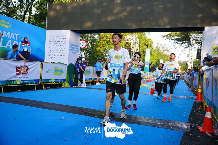 Race photo from Taman Budaya x BOGORUN 2025