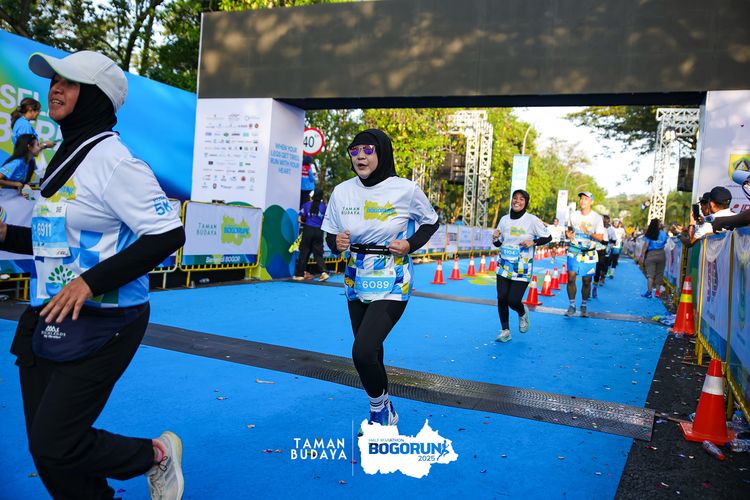 Race photo from Taman Budaya x BOGORUN 2025