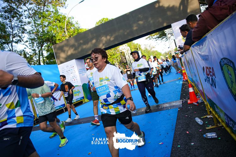 Race photo from Taman Budaya x BOGORUN 2025