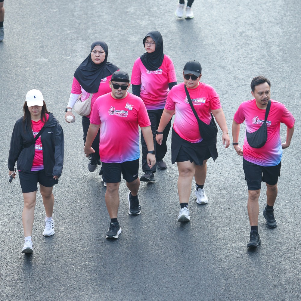 Race photo from SMARTFREN RUN 2026 VIBES