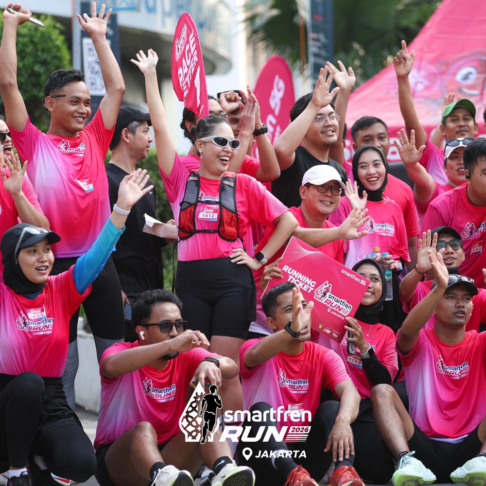 Race photo from SMARTFREN RUN 2026 VIBES