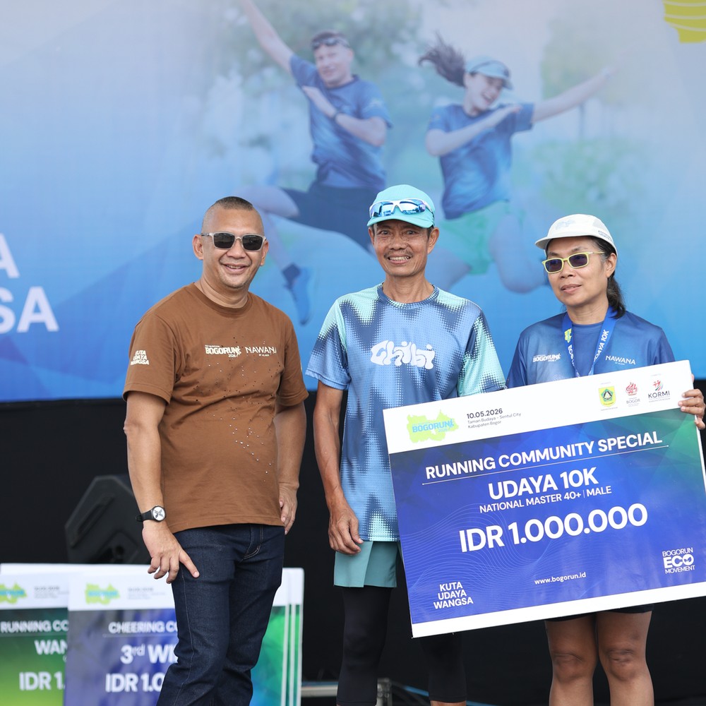 Race photo from BOGORUN 2026