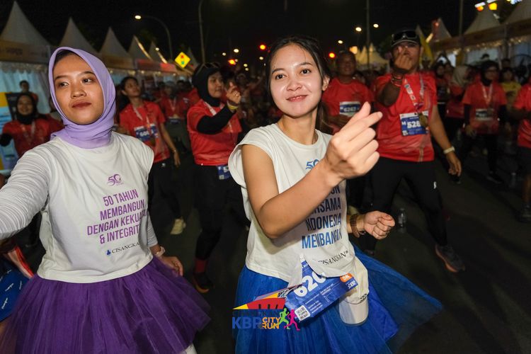 Race photo from CISANGKAN KBP CITY RUN 2025