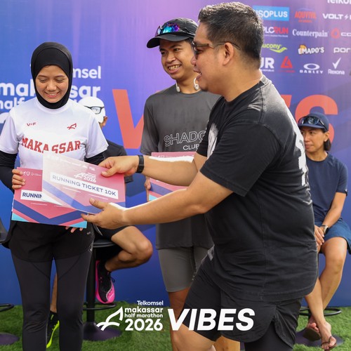 Race photo from Telkomsel MHM 2026 Vibes