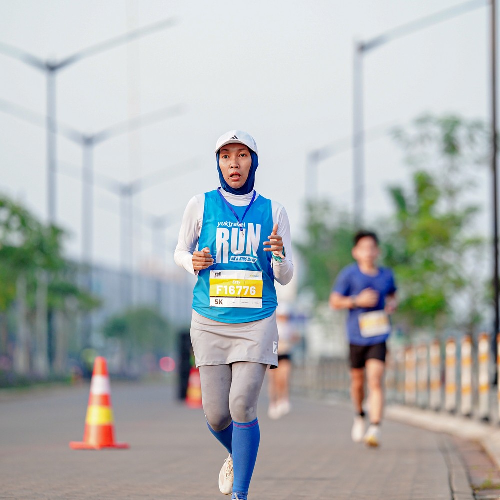 Race photo from YUK TRAVEL RUN