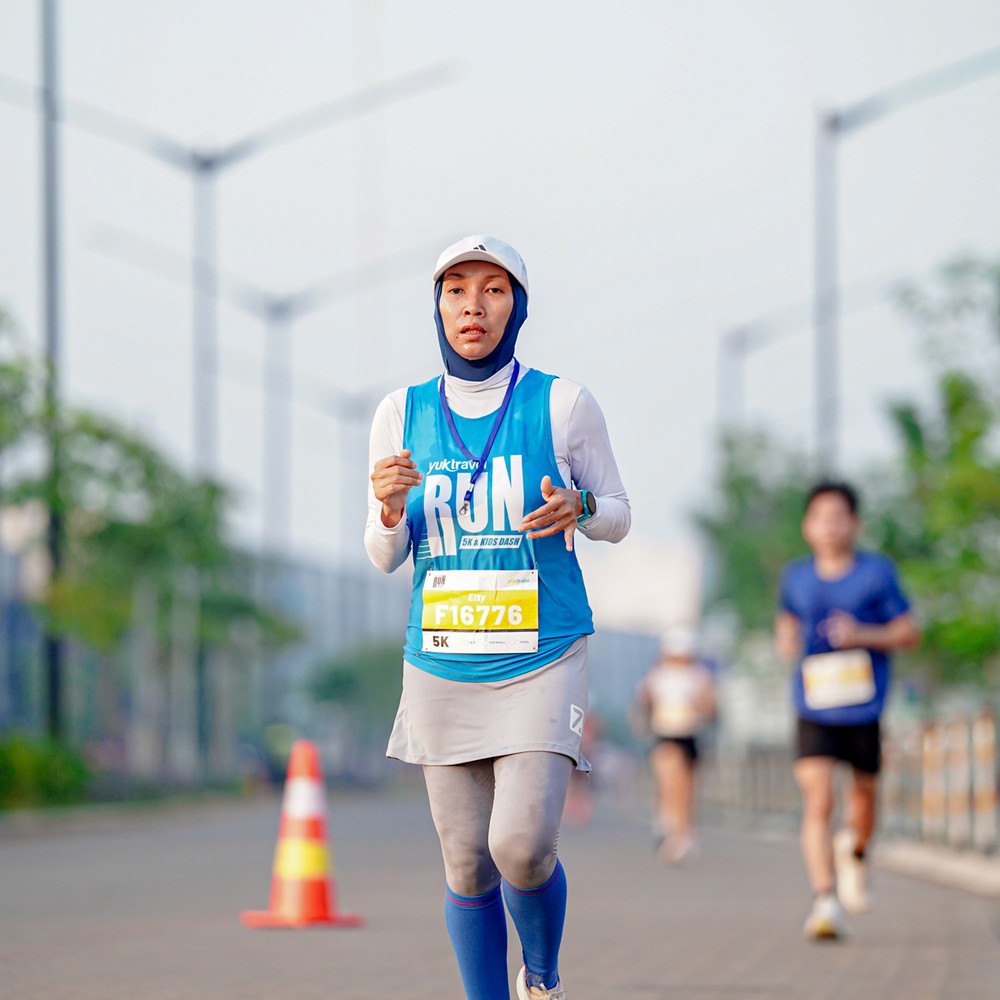 Race photo from YUK TRAVEL RUN