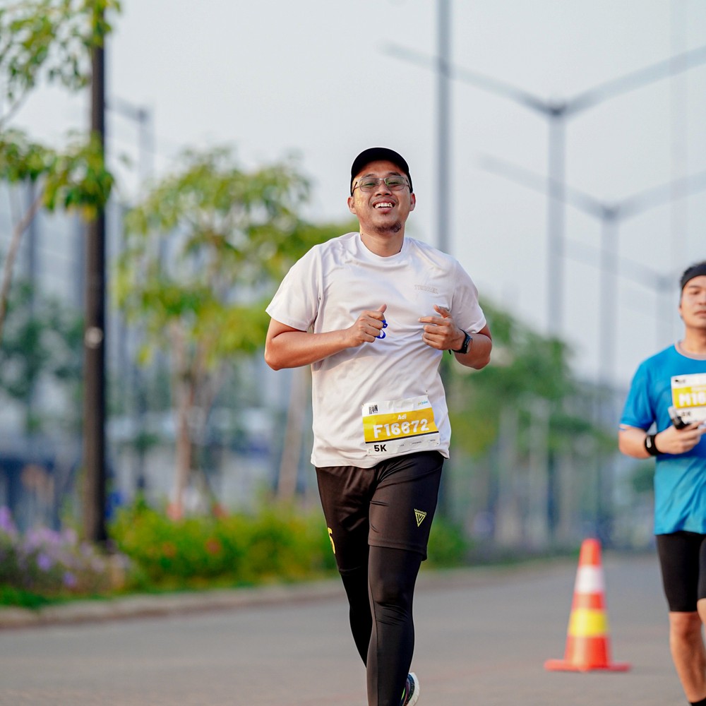 Race photo from YUK TRAVEL RUN