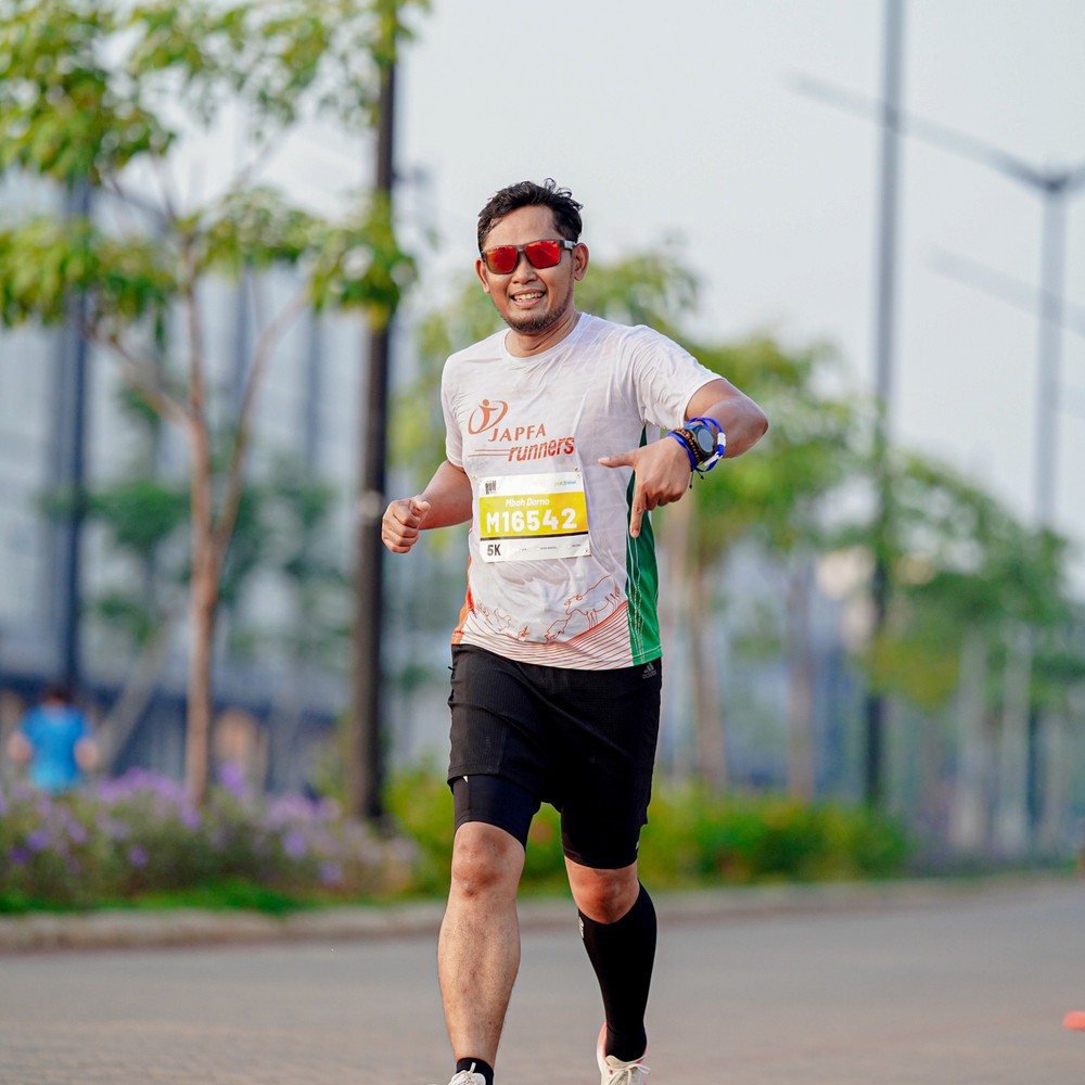 Race photo from YUK TRAVEL RUN