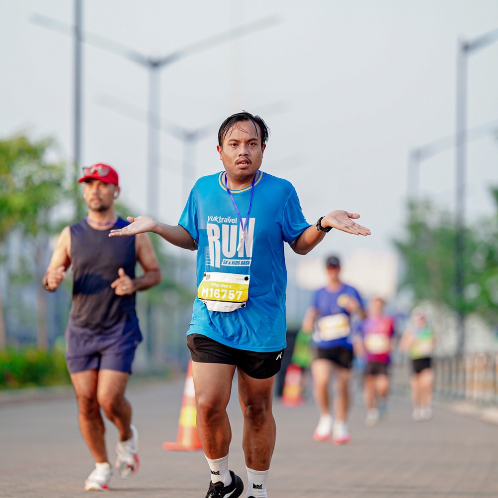 Race photo from YUK TRAVEL RUN