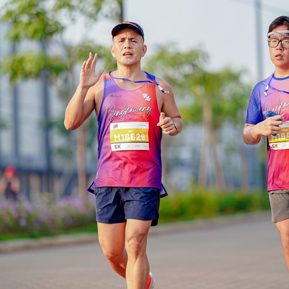 Race photo from YUK TRAVEL RUN