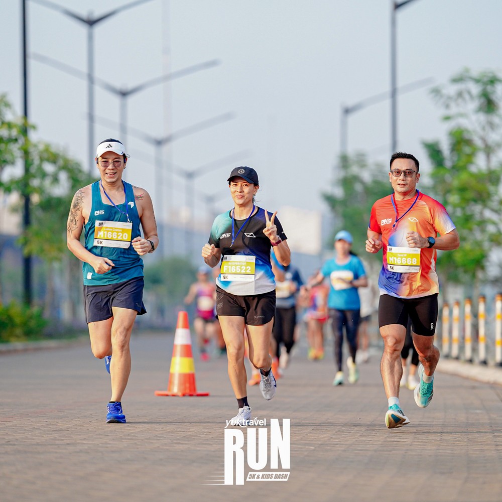 Race photo from YUK TRAVEL RUN