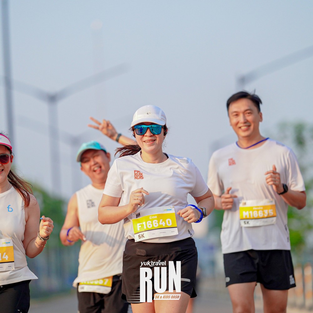 Race photo from YUK TRAVEL RUN
