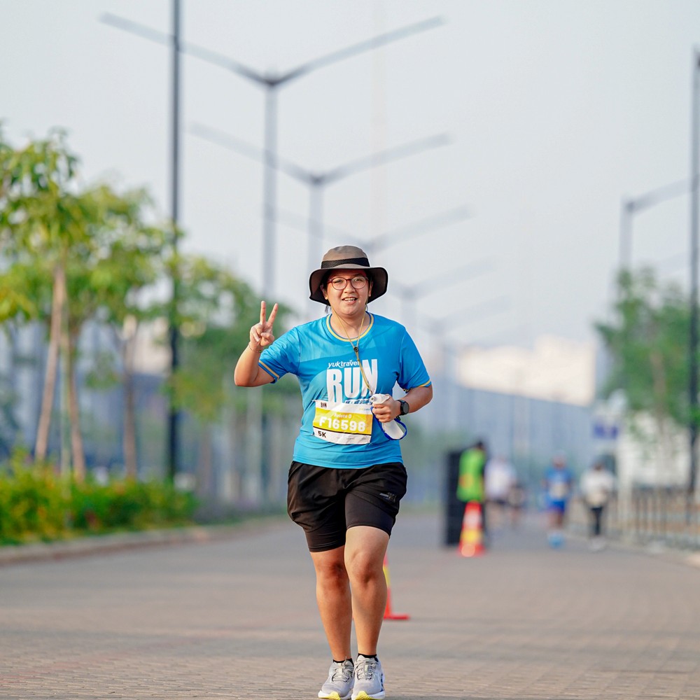 Race photo from YUK TRAVEL RUN
