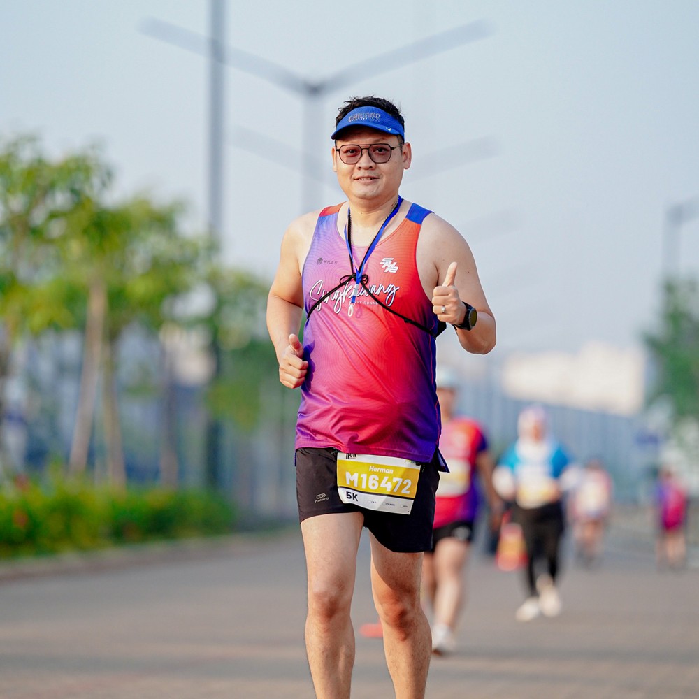 Race photo from YUK TRAVEL RUN