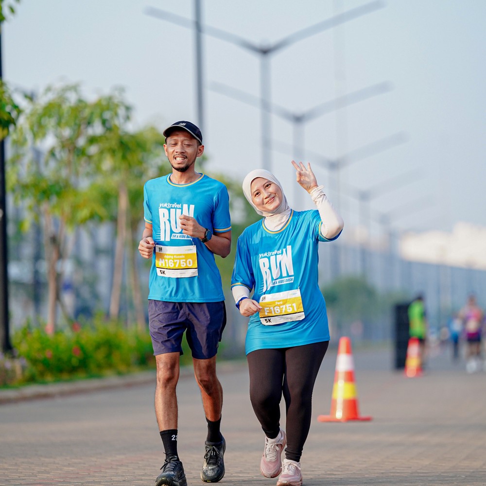 Race photo from YUK TRAVEL RUN