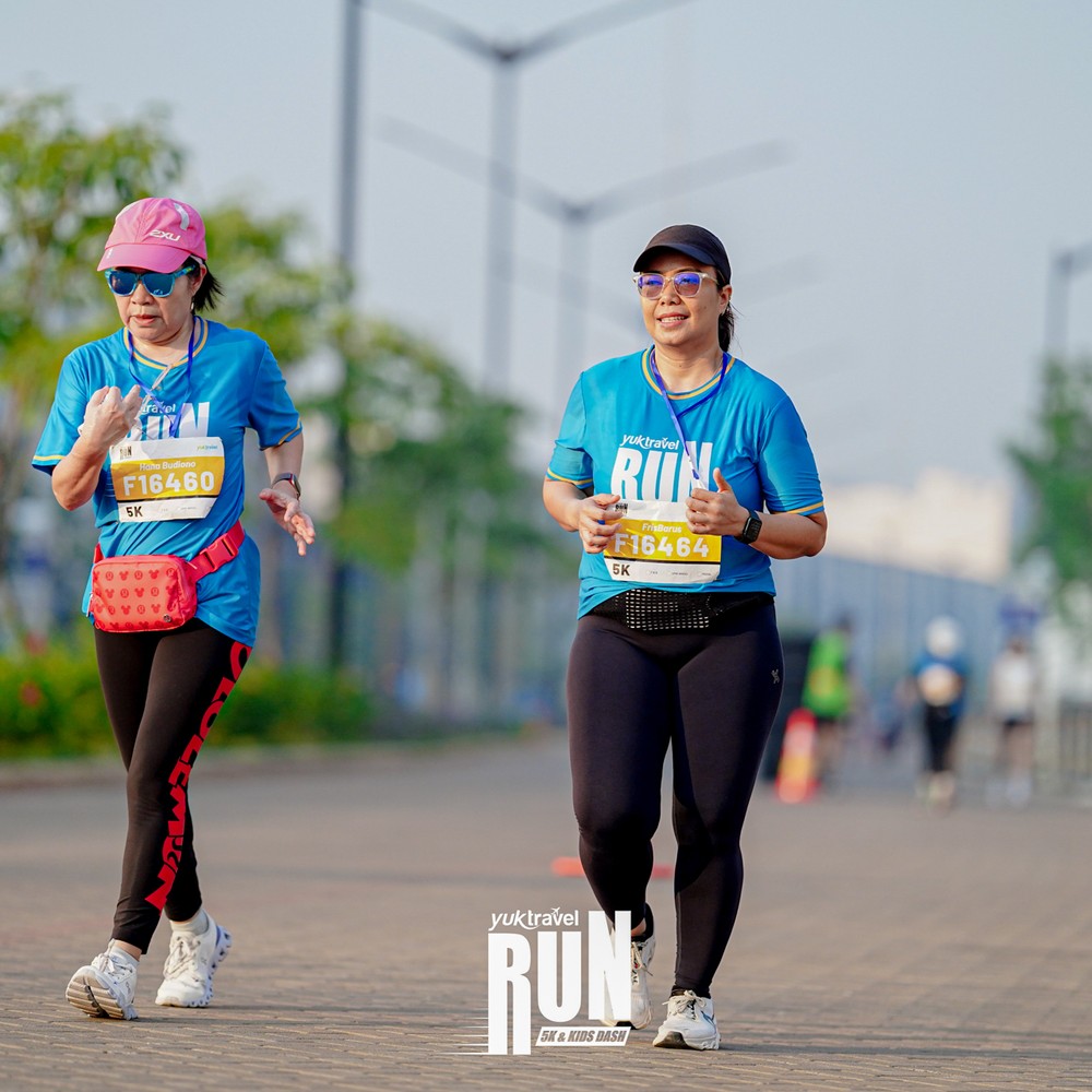 Race photo from YUK TRAVEL RUN