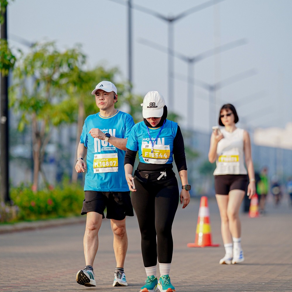 Race photo from YUK TRAVEL RUN