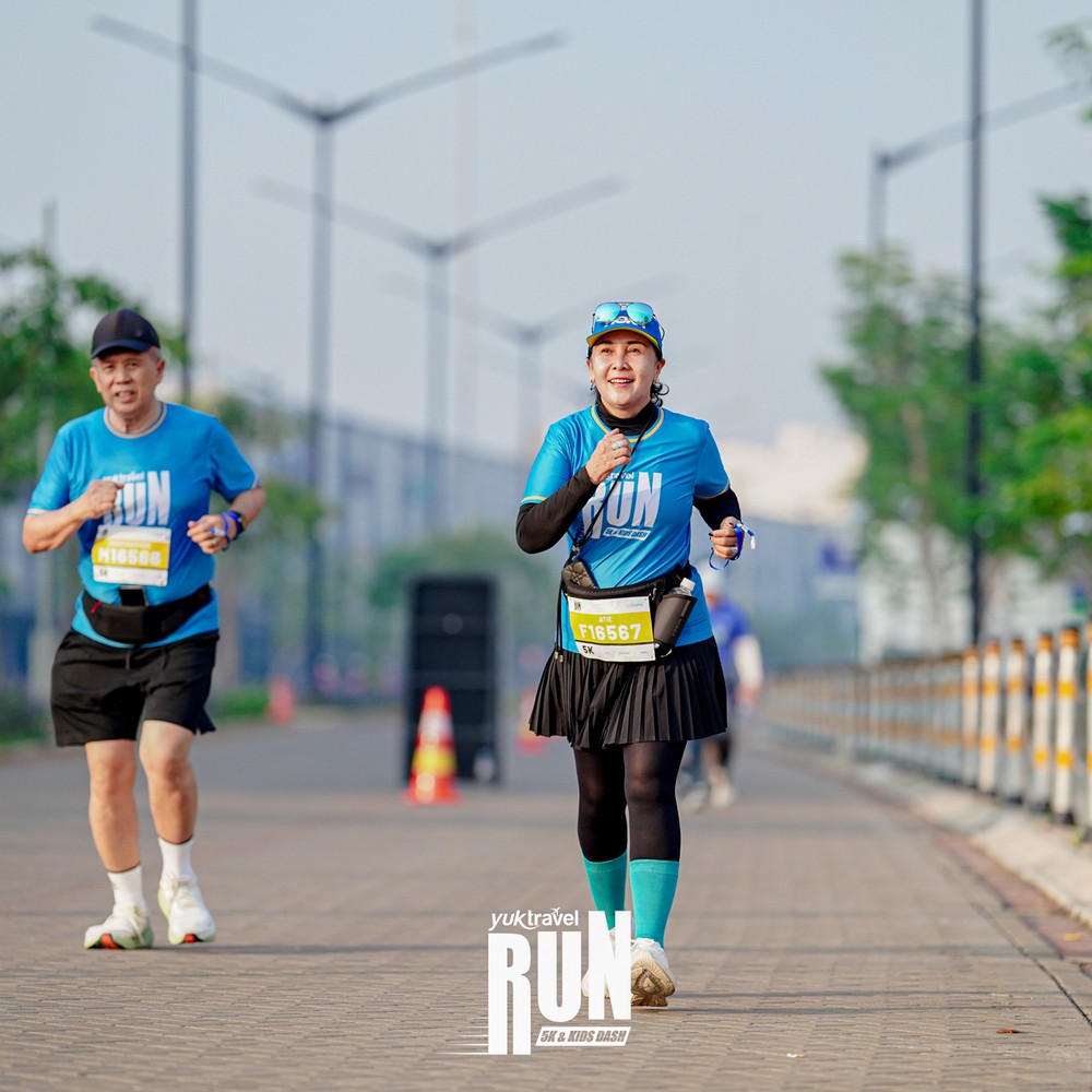 Race photo from YUK TRAVEL RUN