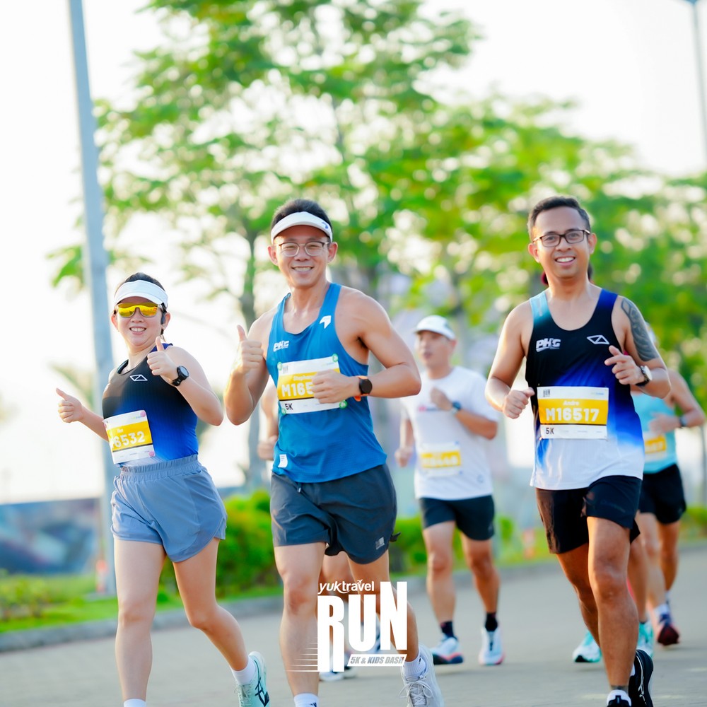 Race photo from YUK TRAVEL RUN