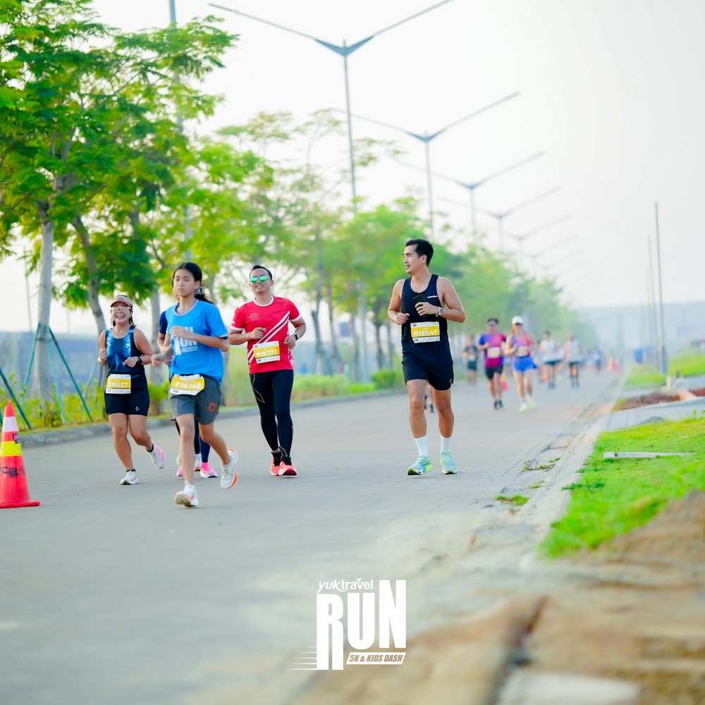 Race photo from YUK TRAVEL RUN