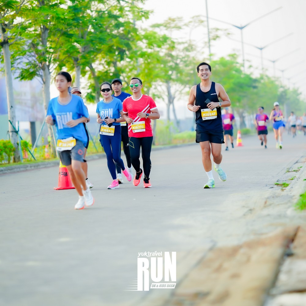 Race photo from YUK TRAVEL RUN