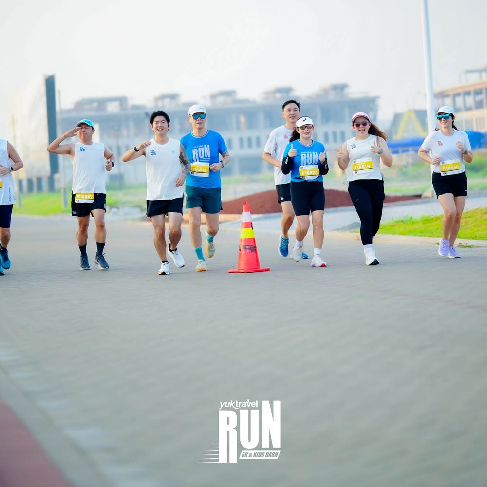 Race photo from YUK TRAVEL RUN