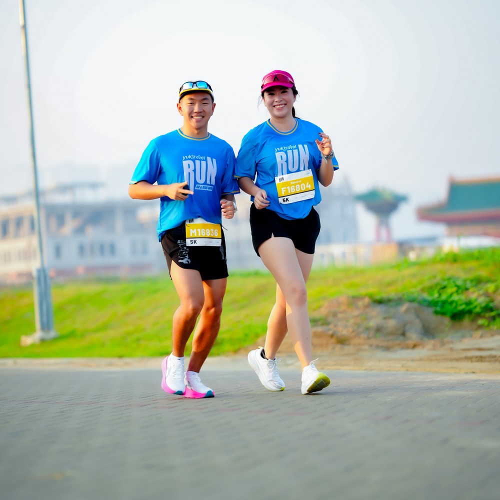 Race photo from YUK TRAVEL RUN