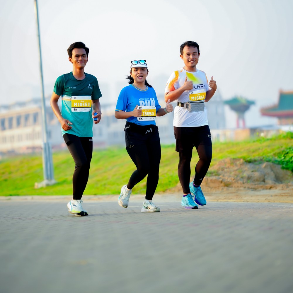 Race photo from YUK TRAVEL RUN