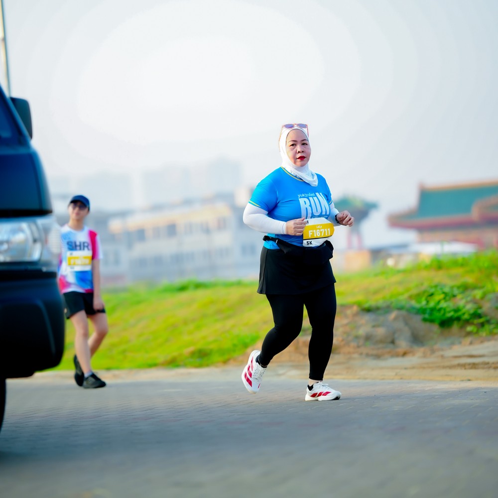 Race photo from YUK TRAVEL RUN