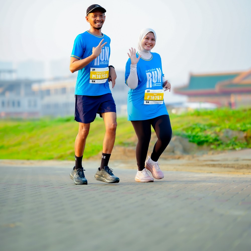 Race photo from YUK TRAVEL RUN