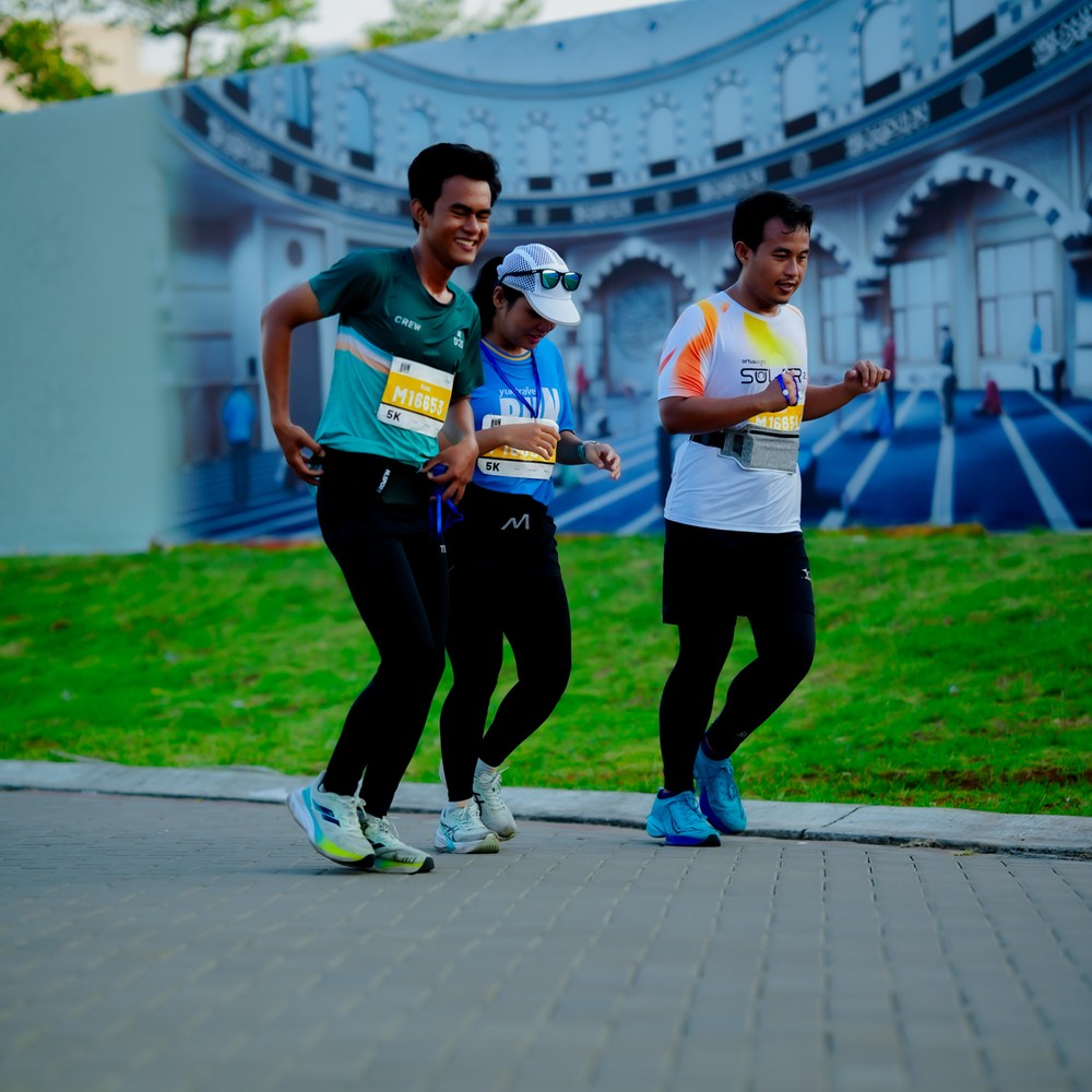 Race photo from YUK TRAVEL RUN