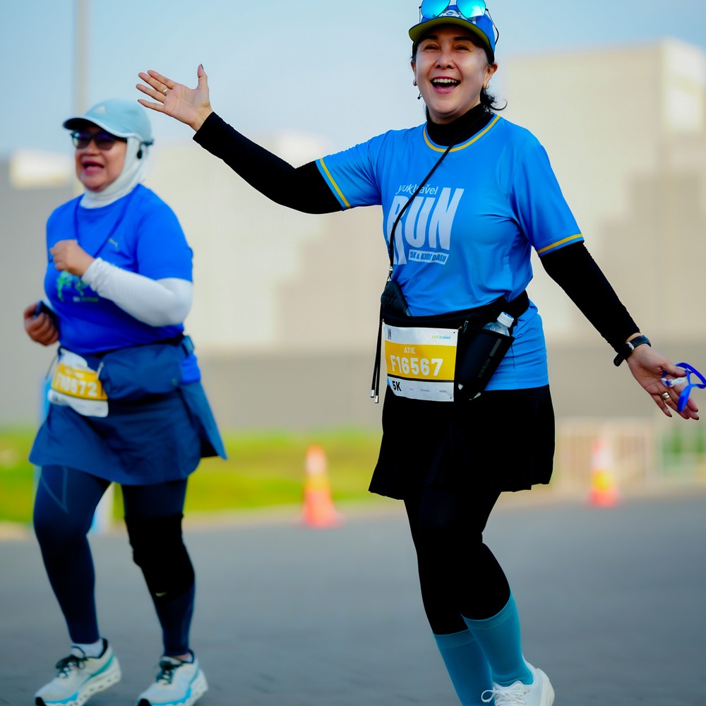 Race photo from YUK TRAVEL RUN