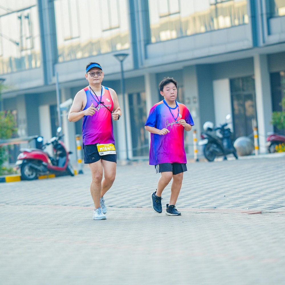 Race photo from YUK TRAVEL RUN
