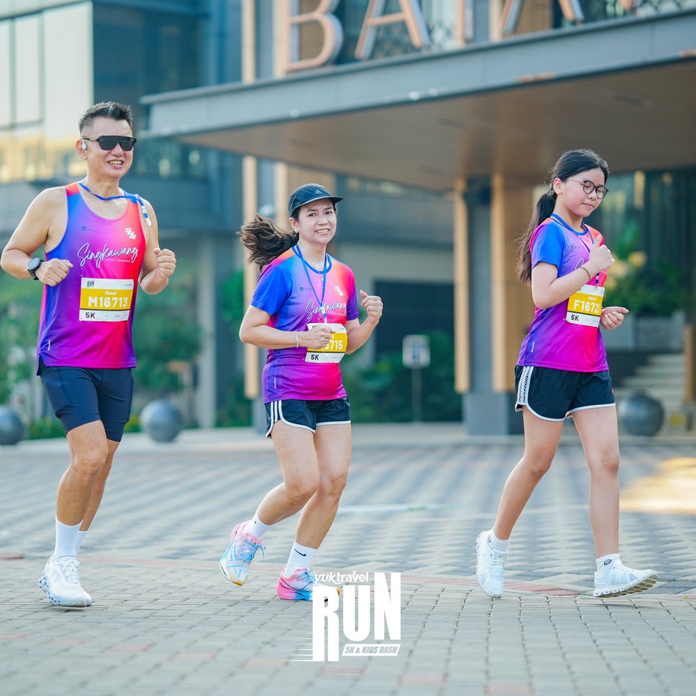 Race photo from YUK TRAVEL RUN