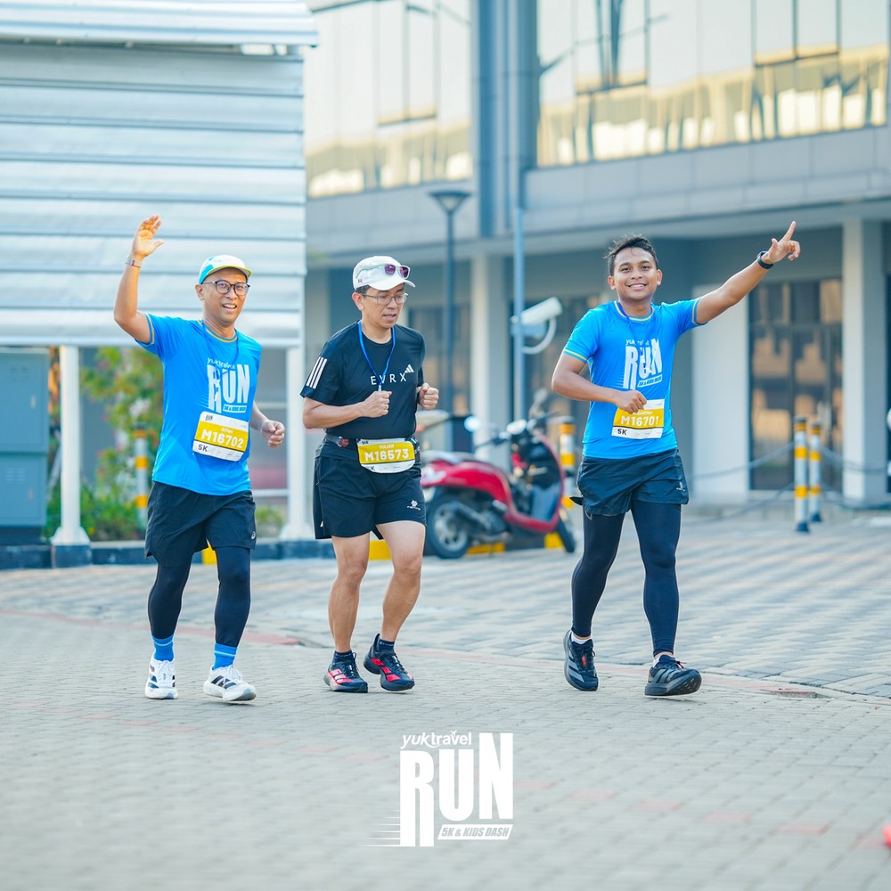 Race photo from YUK TRAVEL RUN
