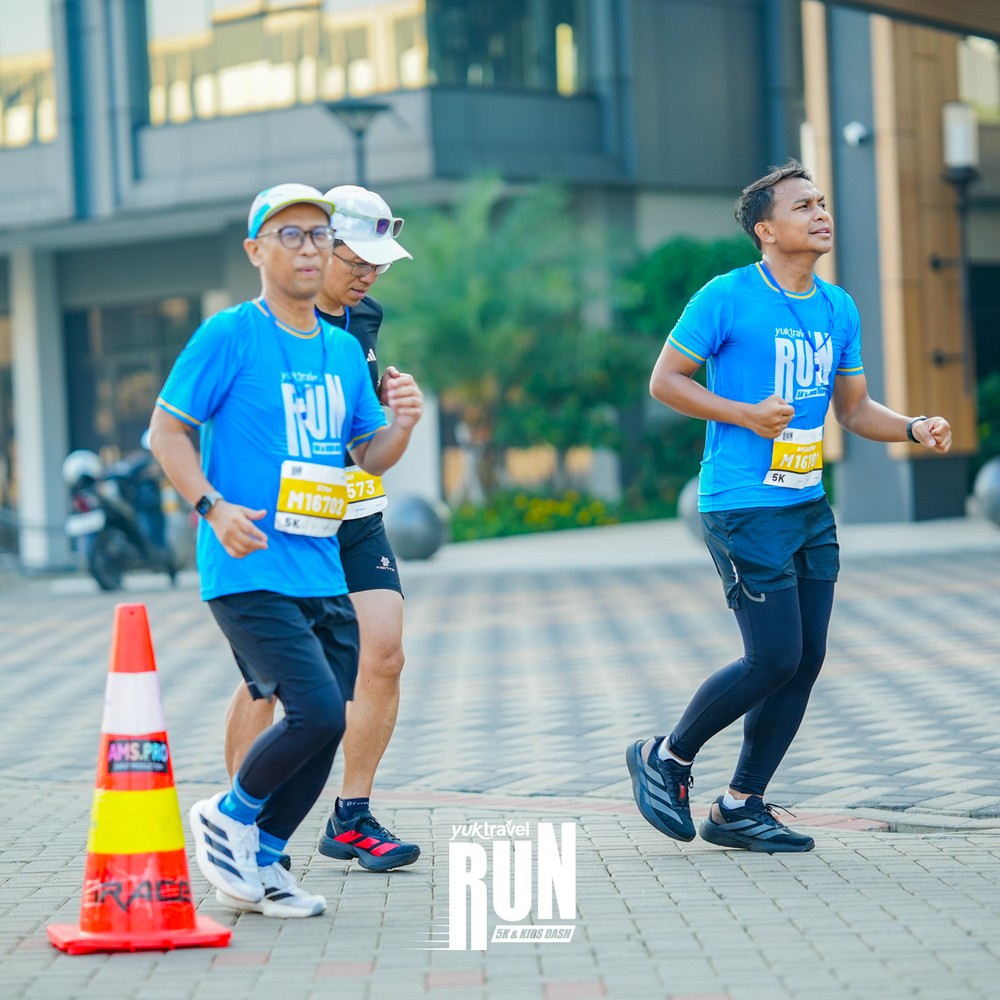 Race photo from YUK TRAVEL RUN