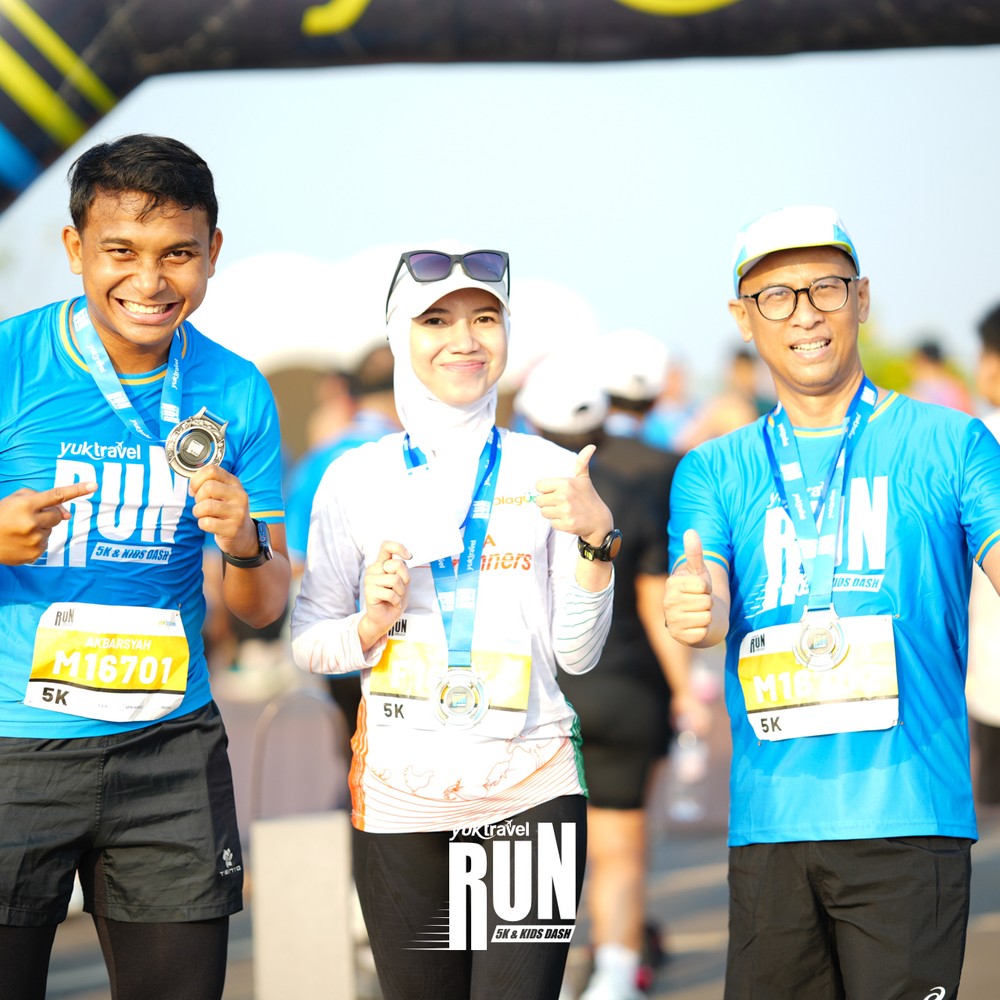 Race photo from YUK TRAVEL RUN