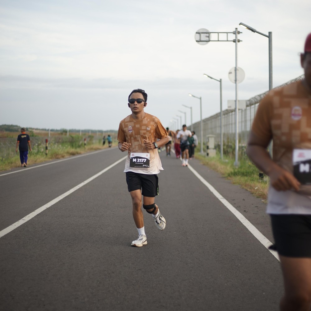 Race photo from KEDIRI HALF MARATHON 2026