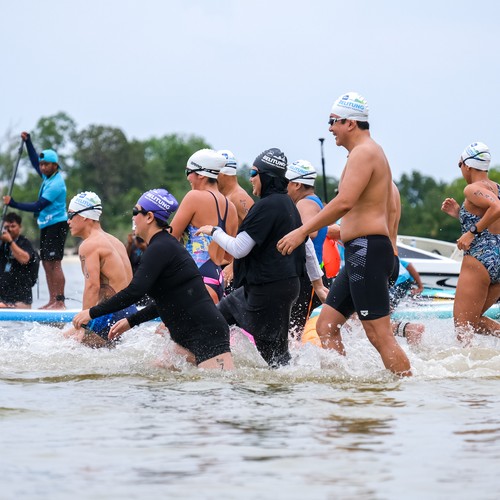 Race photo from Belitung Multisport Festival