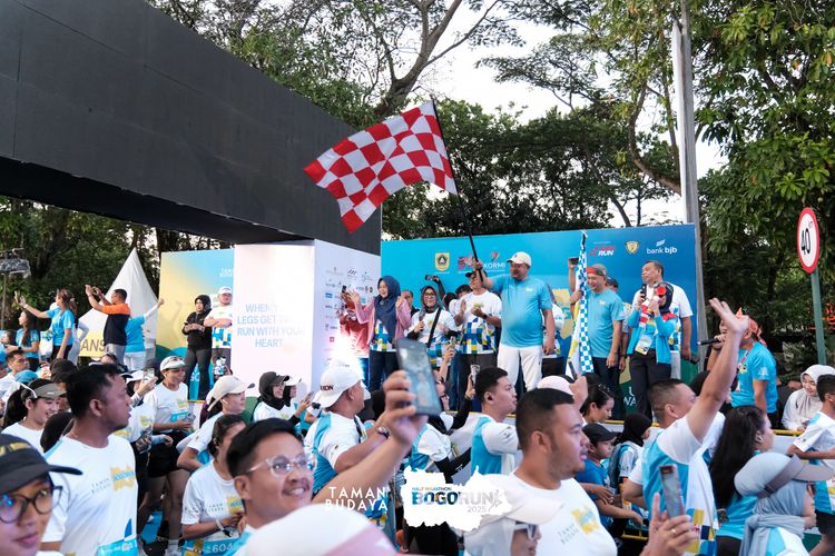 Race photo from Taman Budaya x BOGORUN 2025