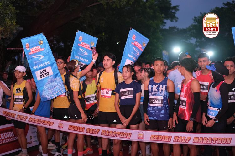 Race photo from Kediri Half Marathon 2025