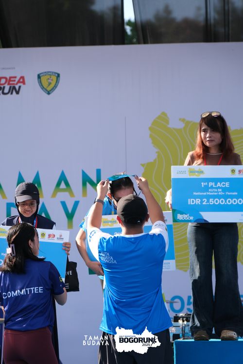 Race photo from Taman Budaya x BOGORUN 2025