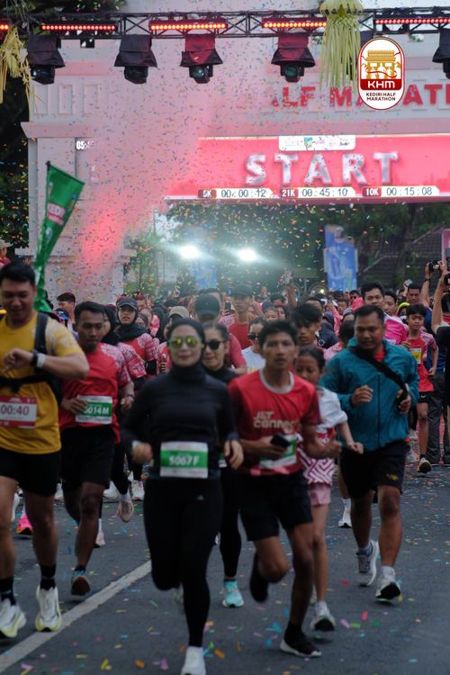 Race photo from Kediri Half Marathon 2025