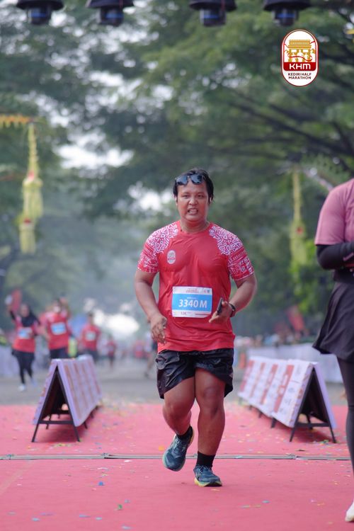 Race photo from Kediri Half Marathon 2025