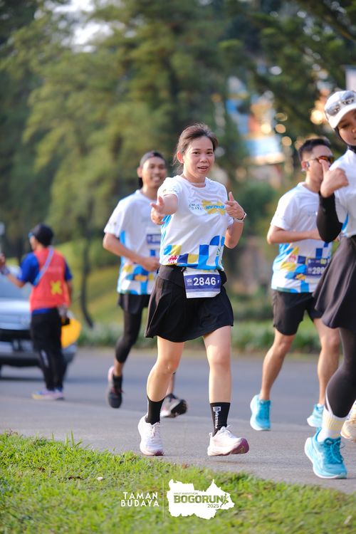 Race photo from Taman Budaya x BOGORUN 2025