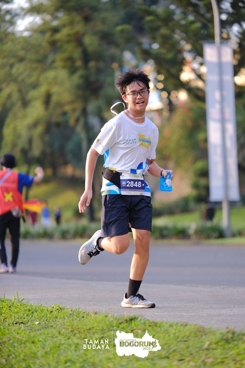Race photo from Taman Budaya x BOGORUN 2025